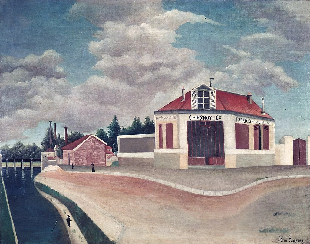 Fabbrica di sedie ad Alfortville , 1897 - Musée de l'Orangerie, Parigi